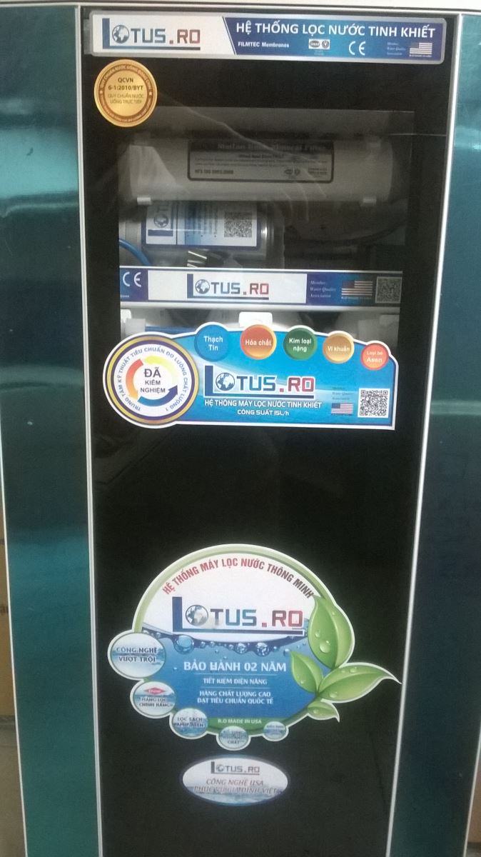 Máy lọc nước LOTUS.RO thông minh 9 cấp lọc